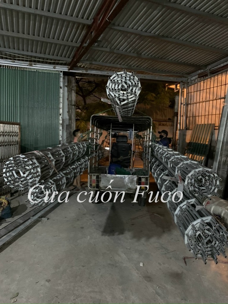 Cửa cuốn song ngang, cửa cuốn khớp thoáng