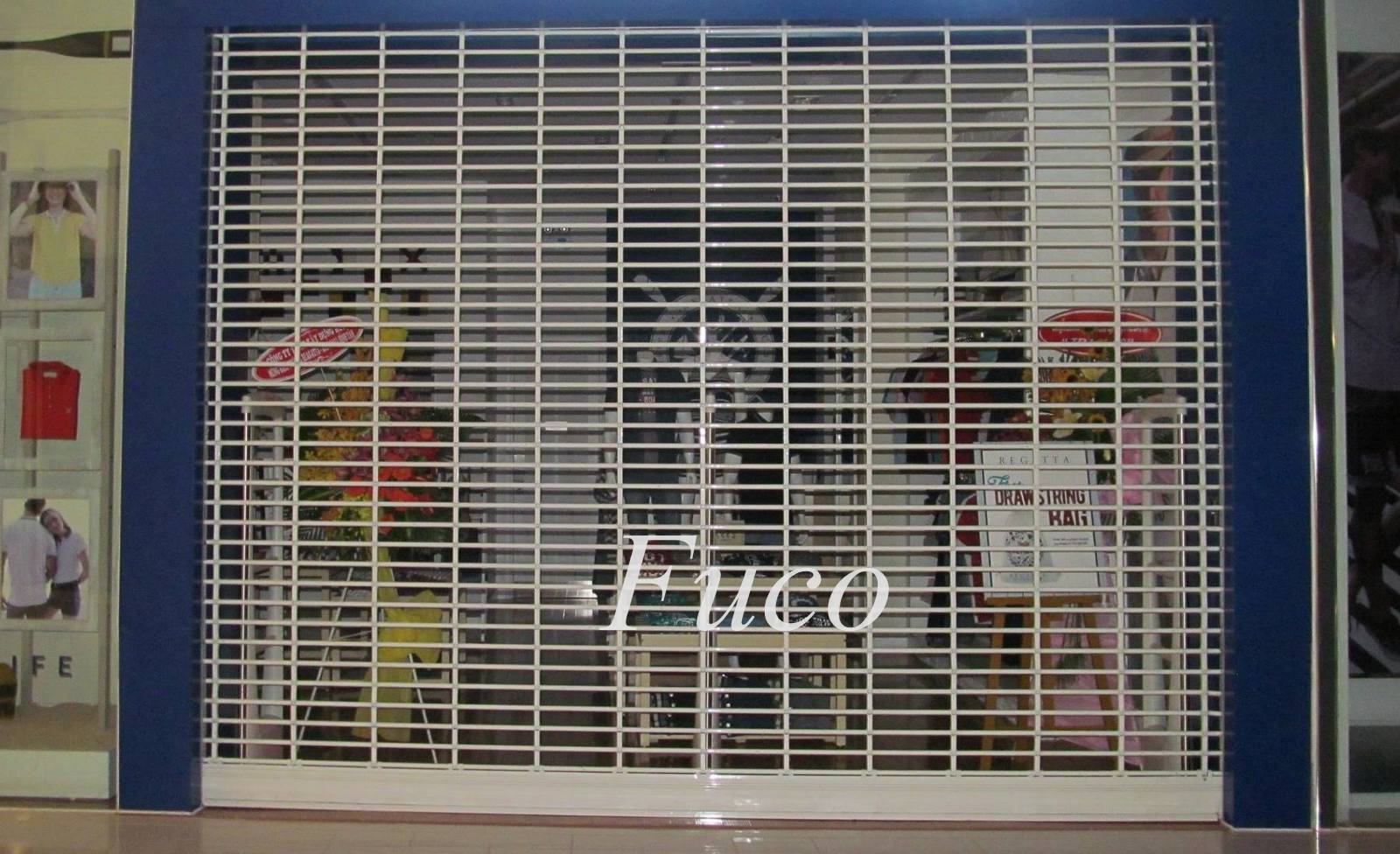 Giá cửa cuốn lưới song ngang