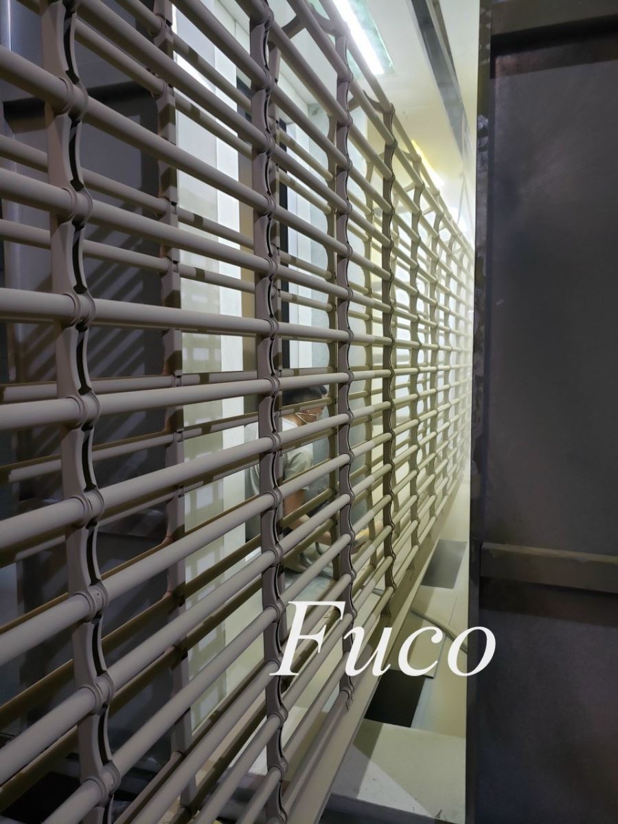 Cửa cuốn Song ngang Thép sơn tĩnh điện