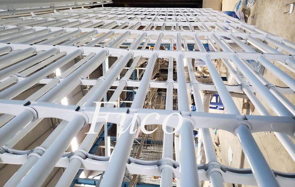 Cửa cuốn song ngang khớp thoáng