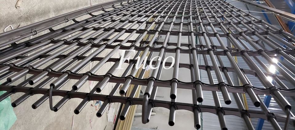 Cửa cuốn song ngang khớp thoáng