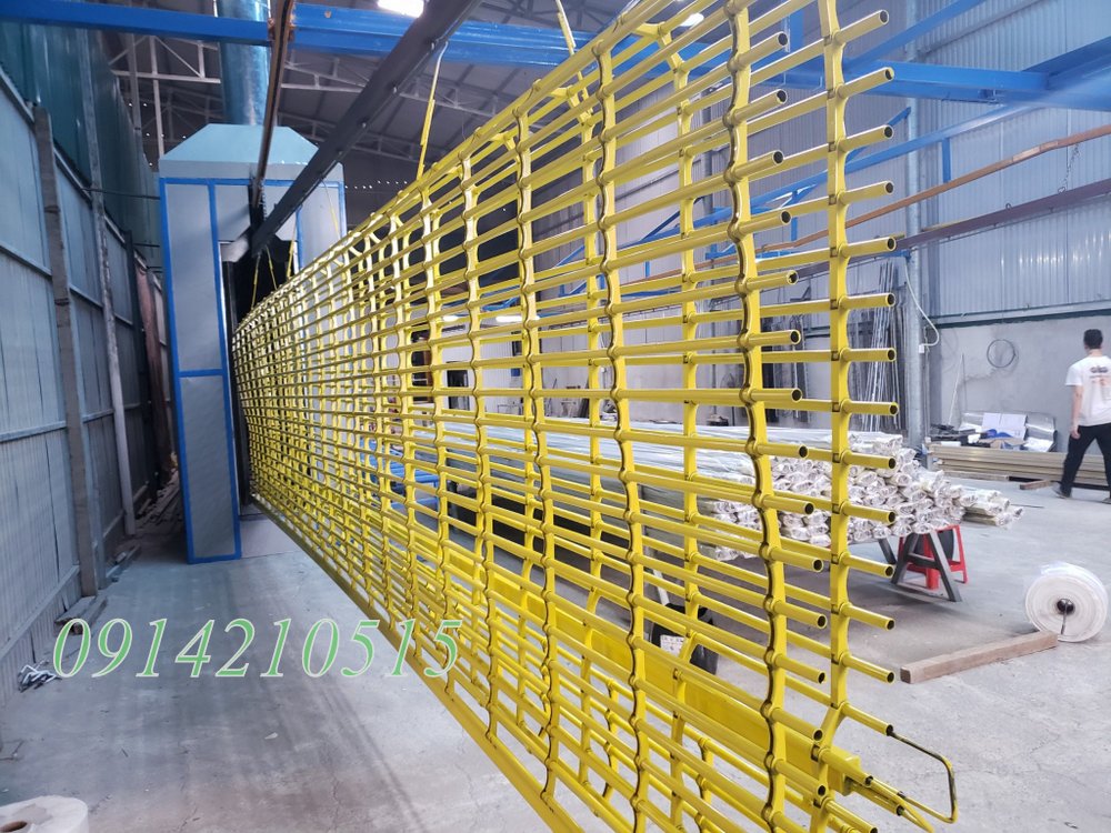 Cửa cuốn lưới  song ngang giá rẻ