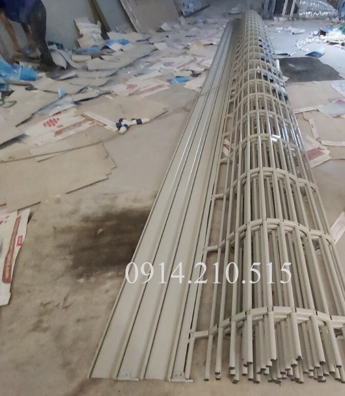 Cửa cuốn Song Ngang sơn tĩnh điện, cửa cuốn ngang