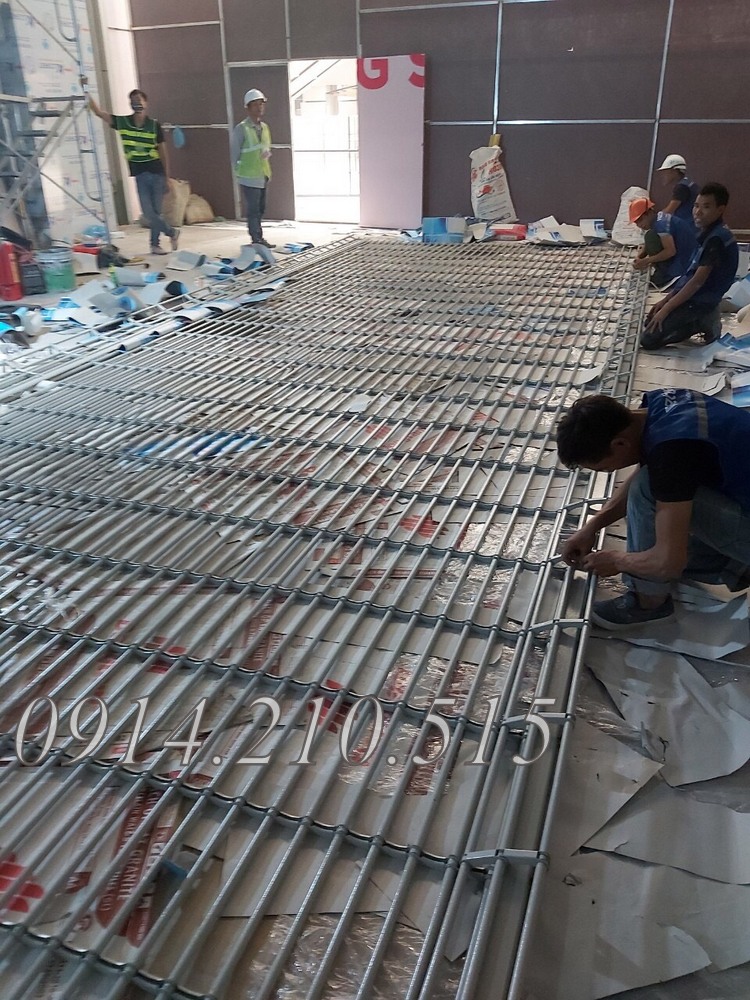 Cửa cuốn Song Ngang sơn tĩnh điện, cửa cuốn ngang