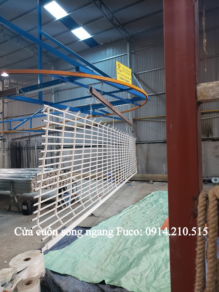 Cửa cuốn song ngang sơn tĩnh điện. Cửa cuốn song ngang sơn tĩnh điện. Mã hàng : cua cuon song ngang son tinh dien