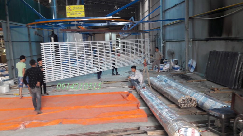 Cửa cuốn song ngang sơn tĩnh điện. Cửa cuốn song ngang sơn tĩnh điện. Mã hàng : cua cuon song ngang son tinh dien