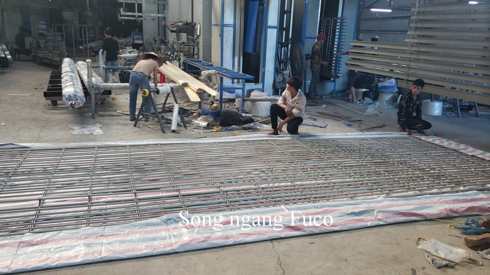 Cửa Cuốn Song Ngang Sơn Tĩnh Điên