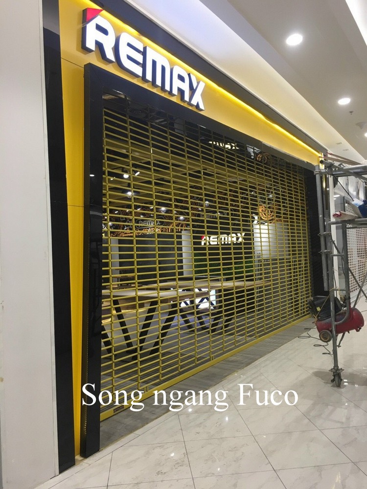 Cửa cuốn lưới song ngang inox là dòng sản phẩm cửa cuốn lưới đài loan cao