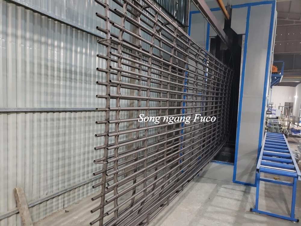 Song ngang sơn tĩnh điện phi 19, cửa cuốn song ngang sắt sơn tĩnh điện. Cửa cuốn song ngang sơn tĩnh điện, cửa cuốn song ngang ống tròn phì 19