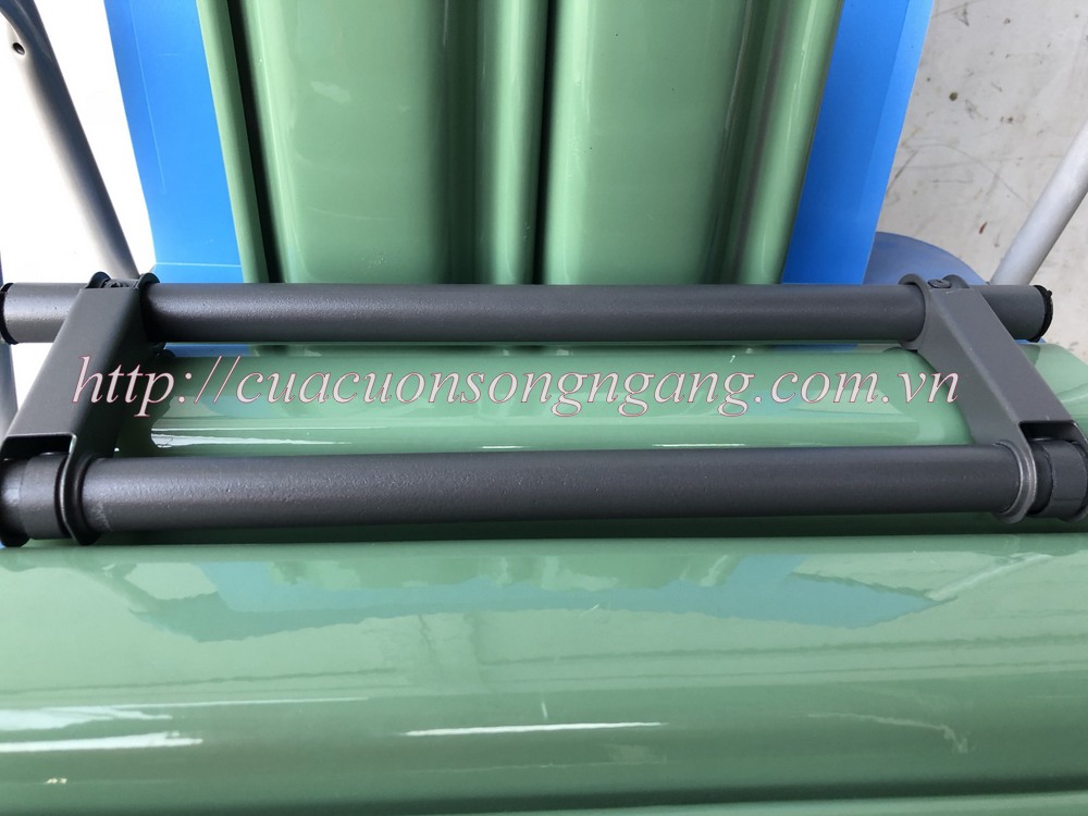 Cửa cuốn song ngang sơn tĩnh điện, cửa cuốn song ngang ống tròn phì 19, cửa cuốn song ngang 