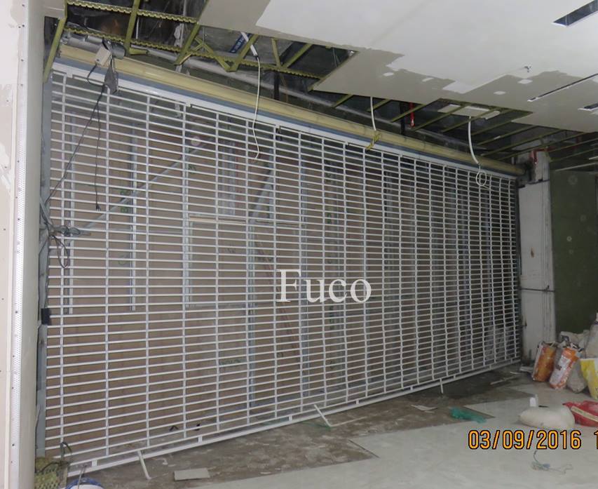 Cửa cuốn song sắt, báo giá cửa cuốn song ngang