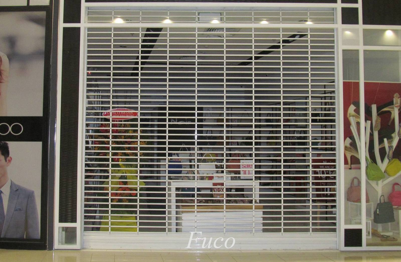 Cửa cuốn song sắt, báo giá cửa cuốn song ngang