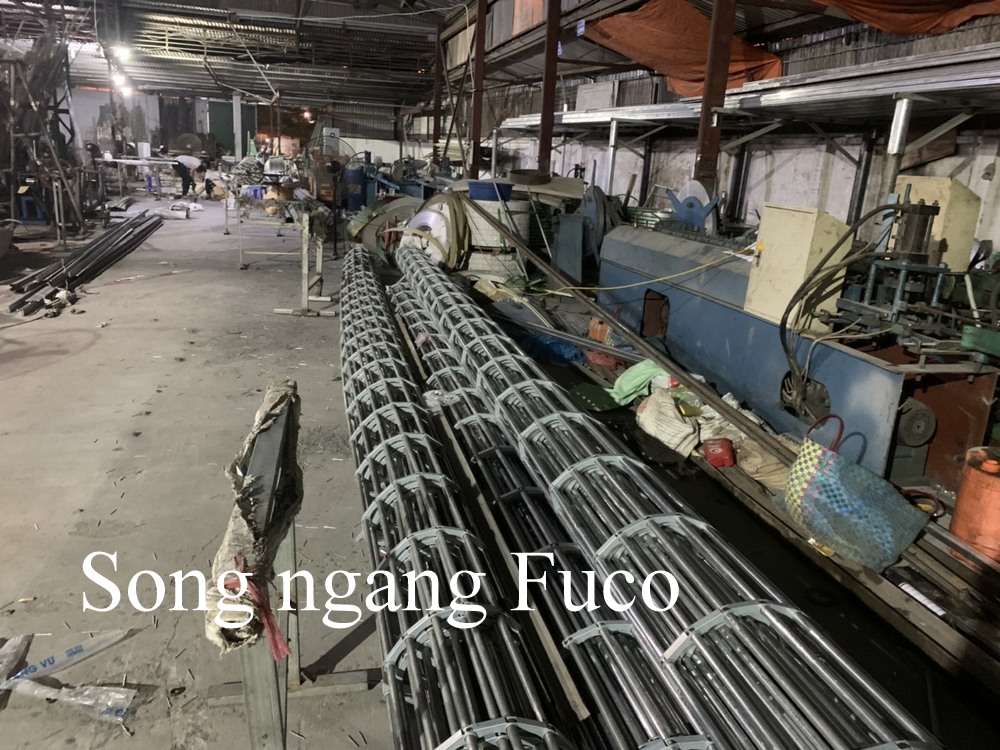 cửa cuốn song ngang sơn tĩnh điện