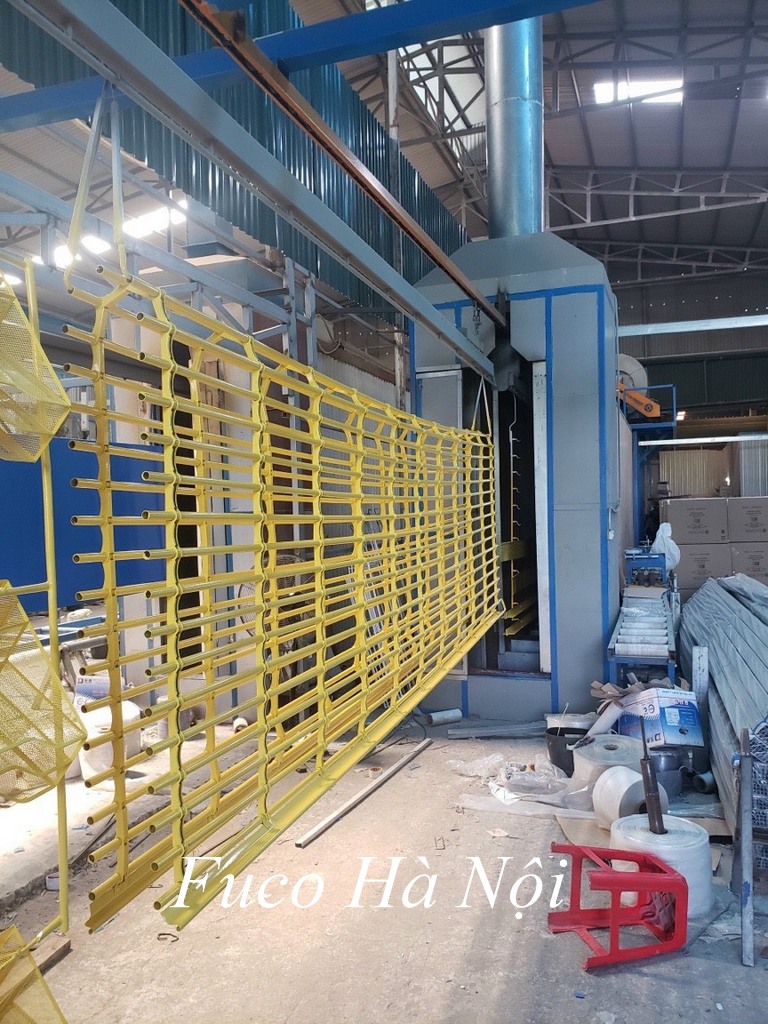 cửa cuốn lưới song ngang