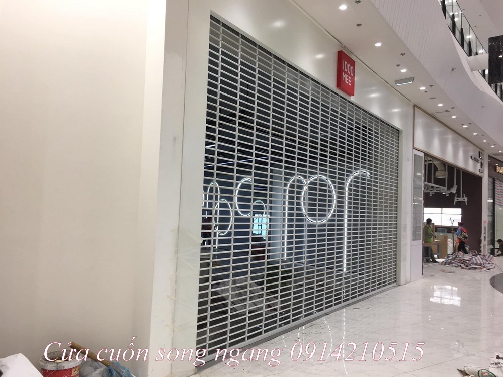 Báo giá cửa cuốn song ngang