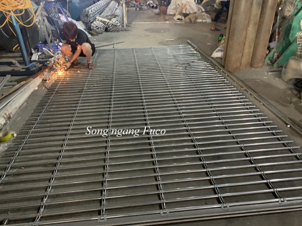 khớp thoáng tròn sơn tĩnh điện