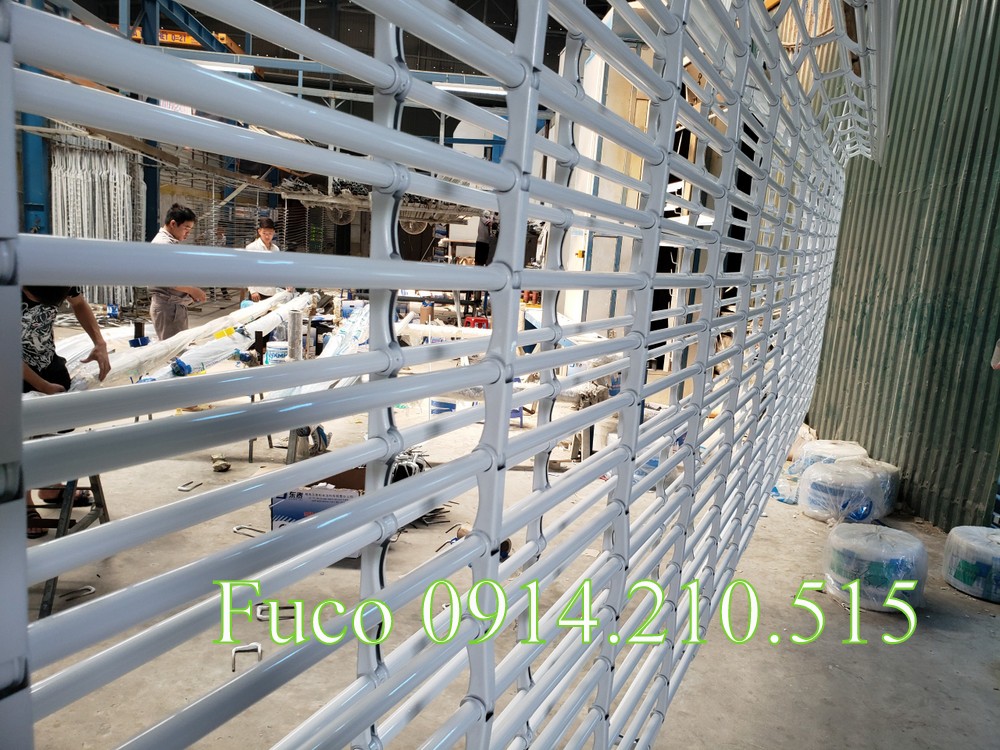 Cửa cuốn Song Ngang Sơn Tĩnh Điện, cửa cuốn siêu thoáng