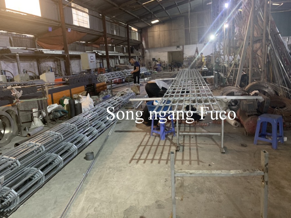 cửa cuốn song ngang sơn tĩnh điện
