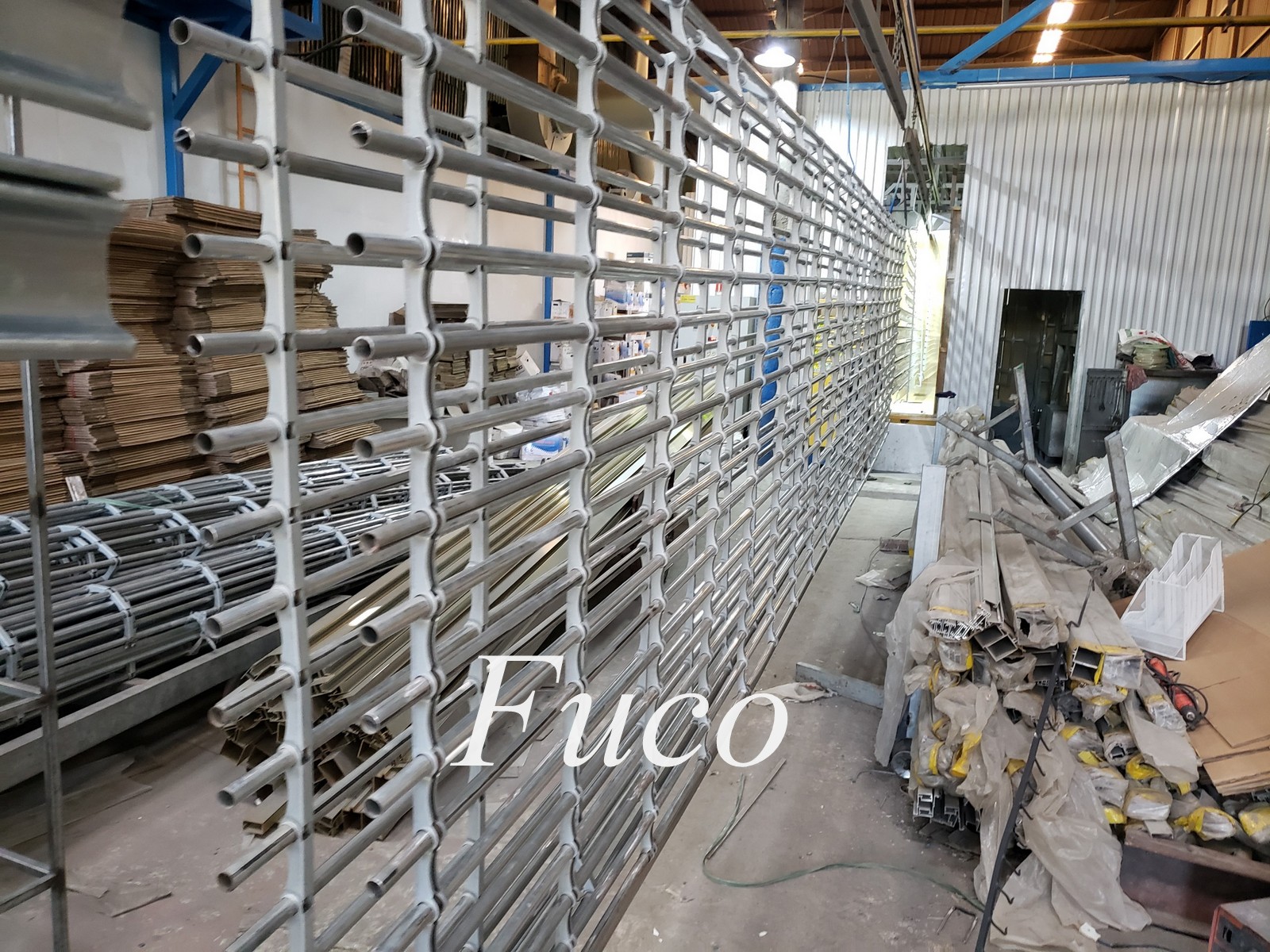 Cửa cuốn Song ngang Thép sơn tĩnh điện