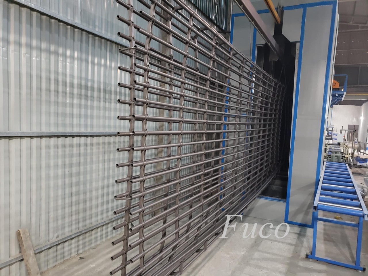 Cửa cuốn Song ngang Thép sơn tĩnh điện