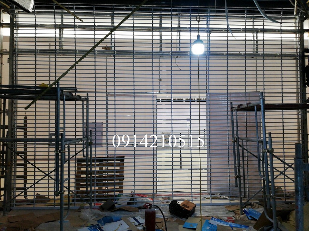 Lắp cửa cuốn song ngang