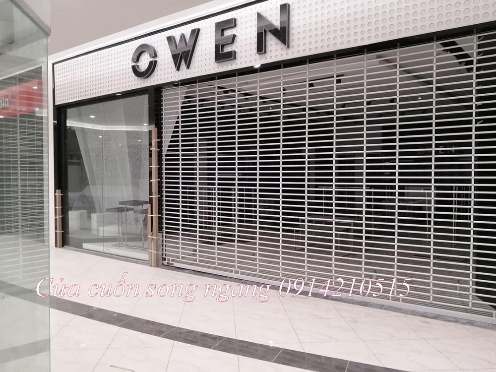 Cửa cuốn aeonmall, lắp đặt, bán cửa cuốn tại aeonmall