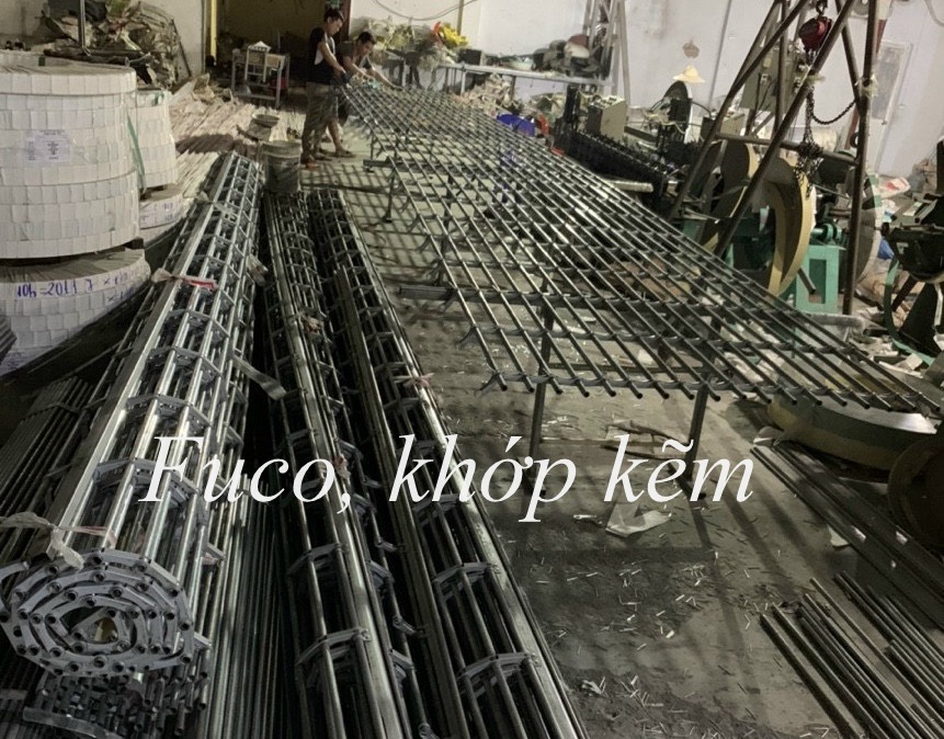 Cửa cuốn song ngang sơn tĩnh điện, cửa cuốn song ngang