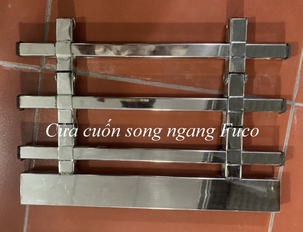 Báo giá cửa cuốn song ngang, giá cửa cuốn song ngang hộp vuông 20x20