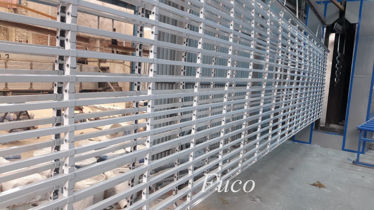 Cửa cuốn song ngang sơn tĩnh điện, cửa cuốn song ngang