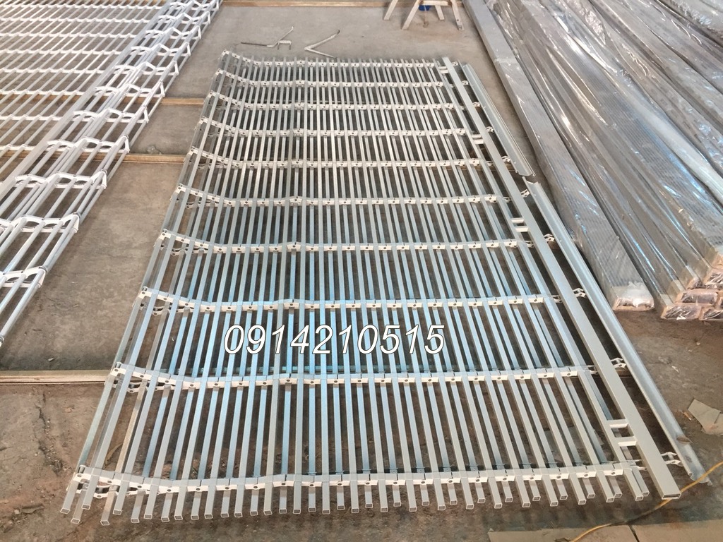 Cửa Cuốn Song Vuông Sơn Tĩnh Điện