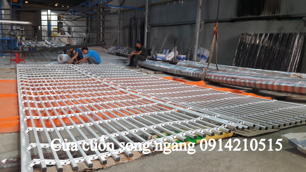 Báo giá cửa cuốn khớp thoáng