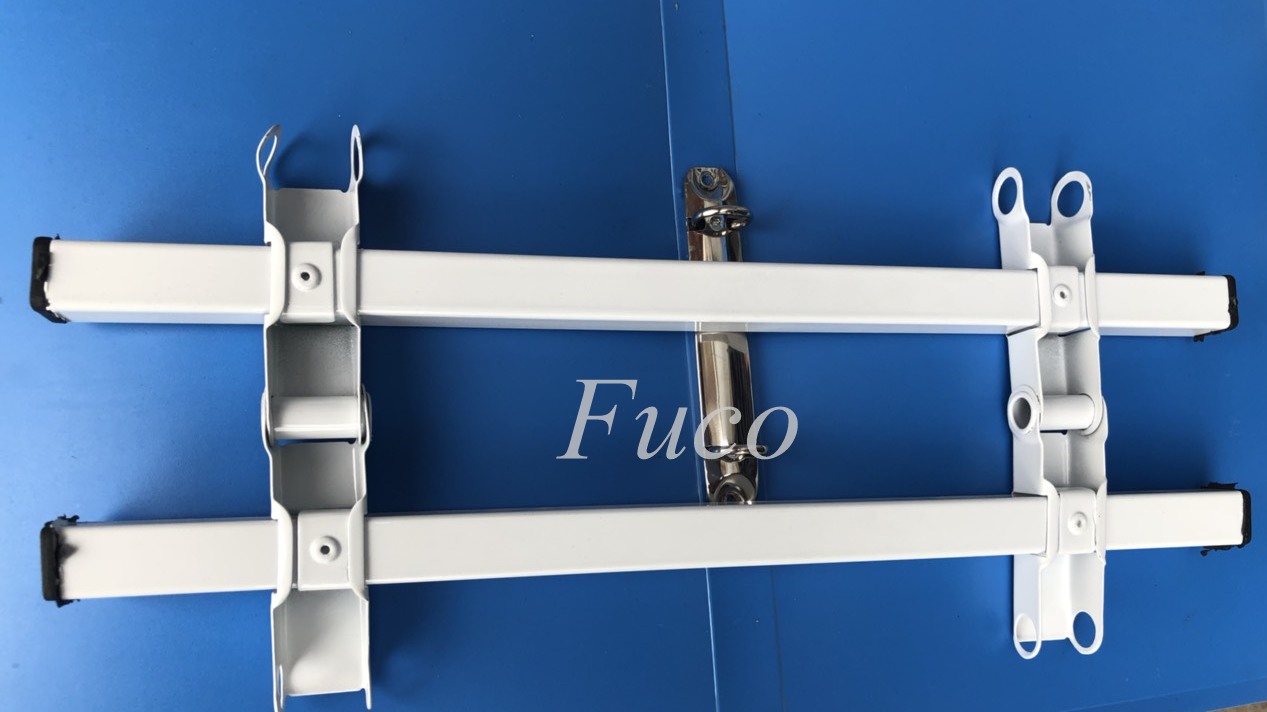 cửa cuốn song ngang hộp 20x20, sơn tĩnh điện