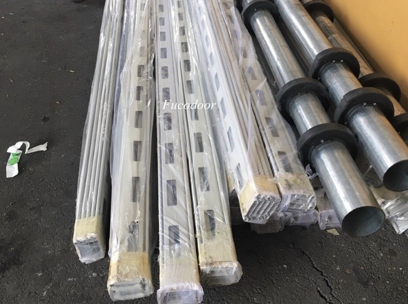 Cửa cuốn siêu trường thép đột lỗ thoáng