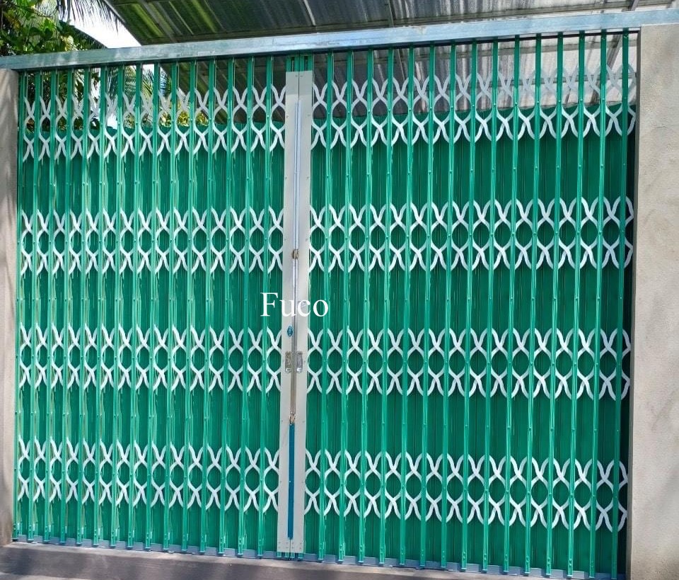 Cửa xếp Fuco bền, đẹp
