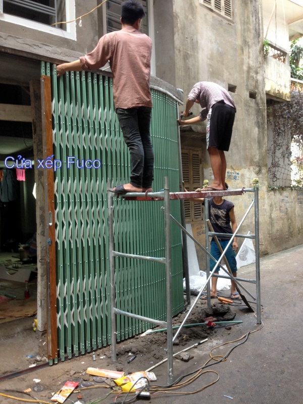 Cửa xếp kéo 1 cánh fuco