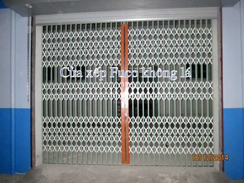 Cửa xếp Đài Loan không lá , Cửa xếp, cửa cuốn Fuco