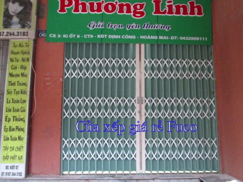 cửa xếp đài loan