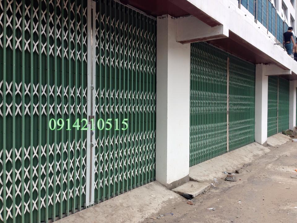 Cửa xếp Đài Loan giá rẻ không lá