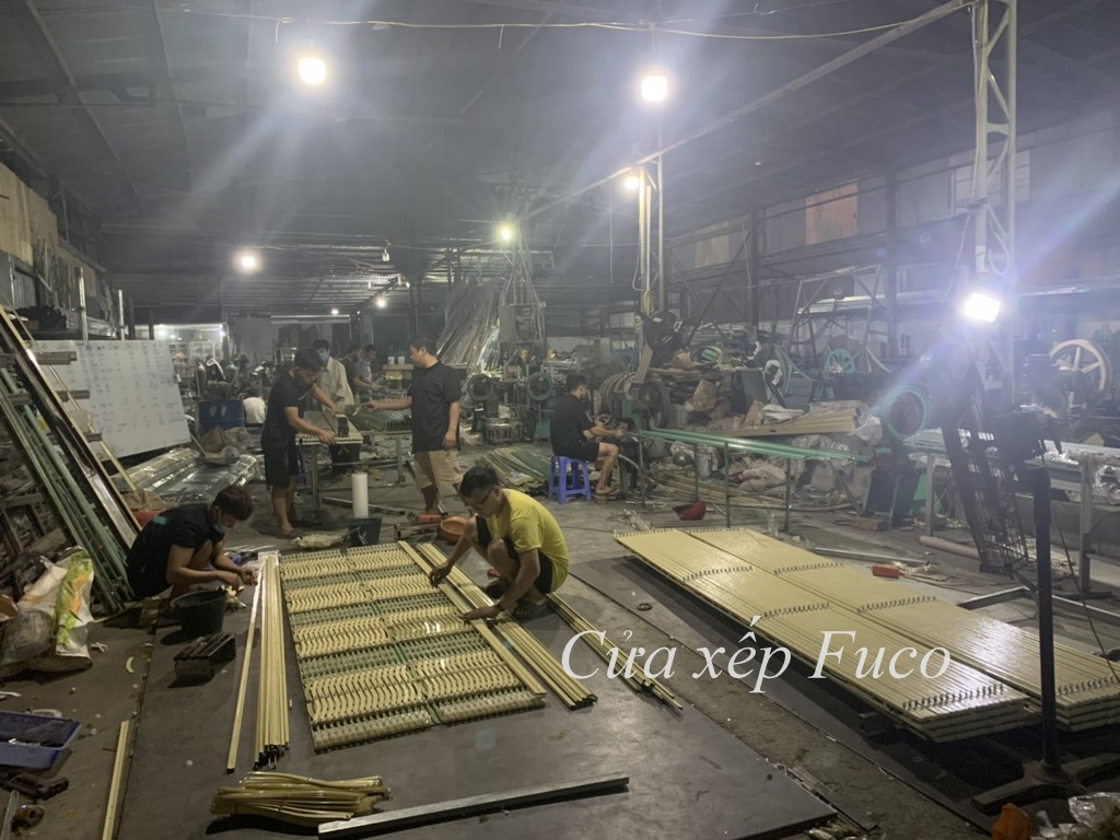 Cửa Xếp Đài Loan, cua xep dai loan, cửa xếp đài loan có tốt không, cửa xếp giá rẻ, cửa xếp không lá gió, cửa xếp đài loan fuco