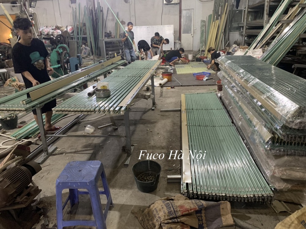 Cách làm cửa xếp  u đúc, Cách làm cửa xếp  đài loan