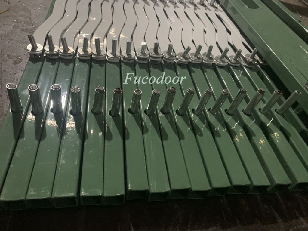 Cửa sắt xếp kéo sơn tĩnh điện