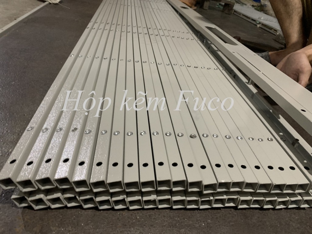 Cửa xếp hộp kẽm Sơn tĩnh điện tốt nhất hà nội 