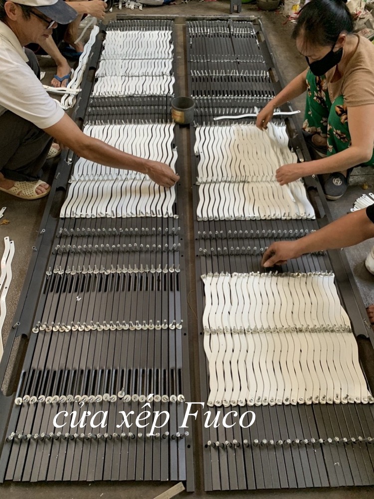 Bảng giá cửa xếp INOX Fuco