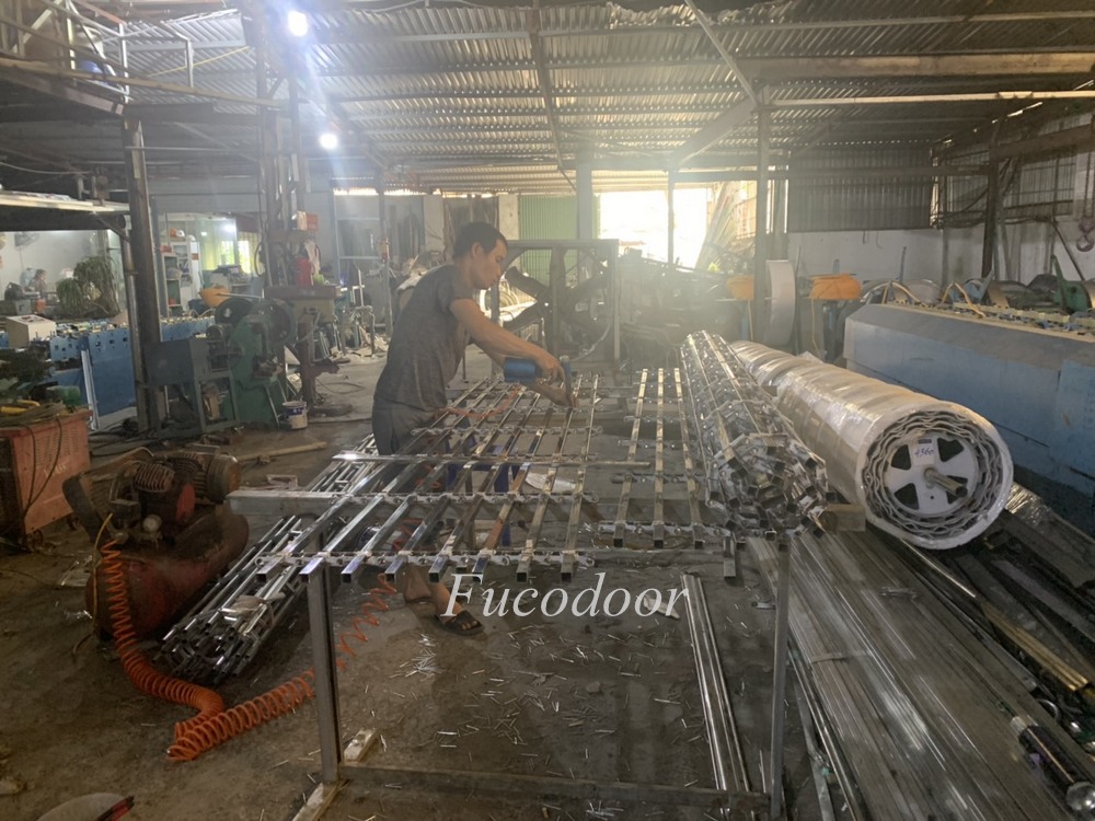 Báo Giá Cửa Cuốn Song Ngang Inox