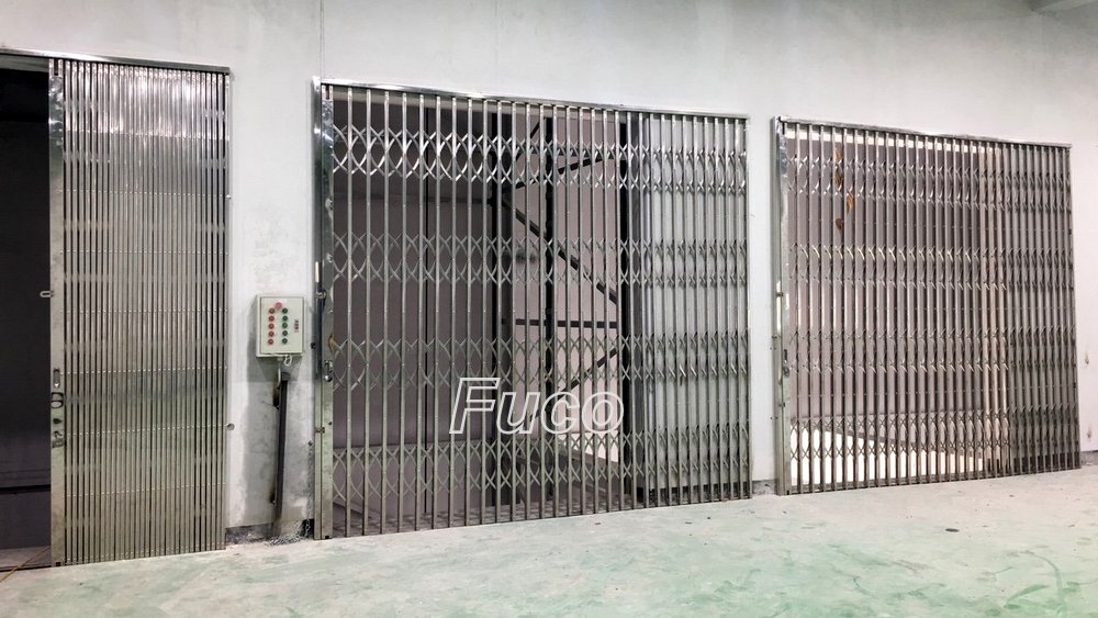 Cửa xếp inox Đài Loan