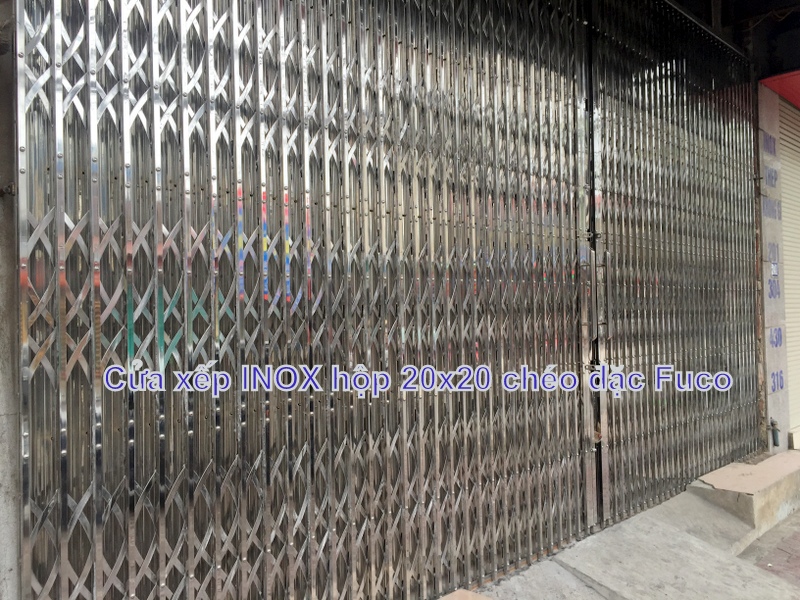 Báo giá cửa xếp, cửa cuốn