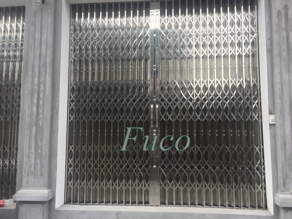 Bảng giá cửa xếp INOX Fuco