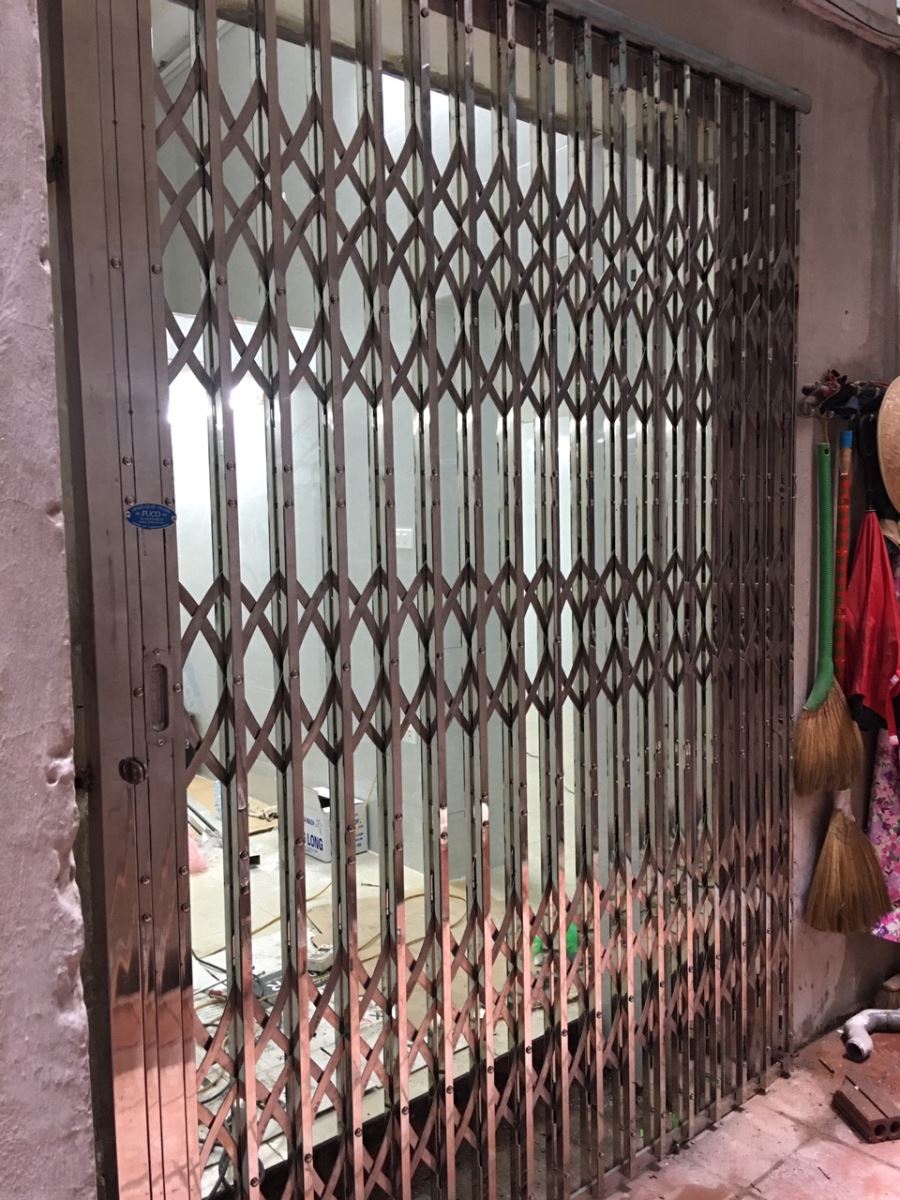 Bảng giá cửa xếp INOX Fuco