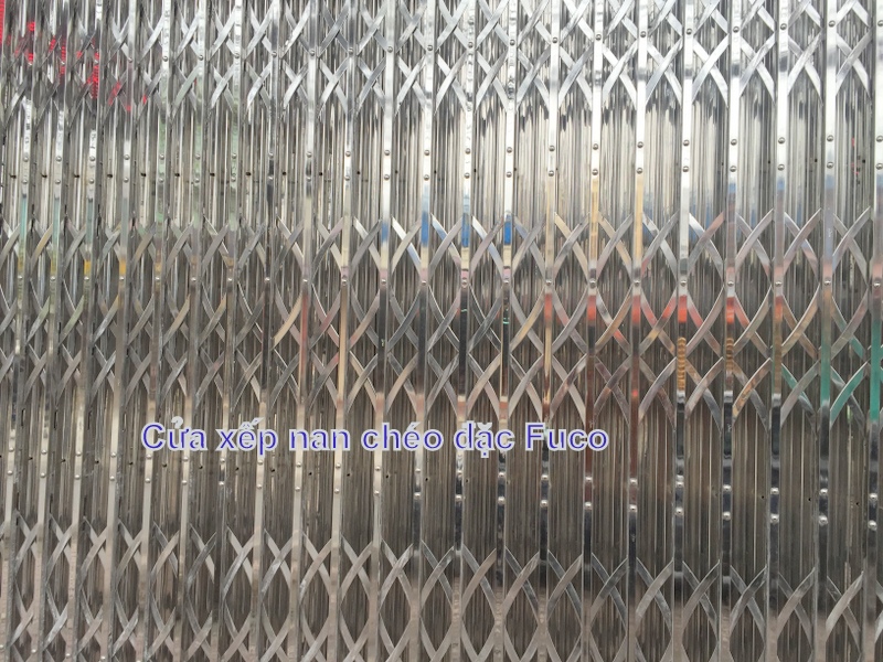 Bảng giá cửa xếp INOX Fuco