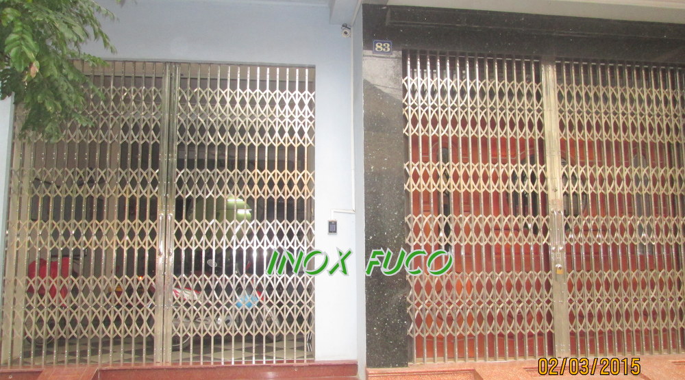 Cửa sắt kéo Đài Loan không lá